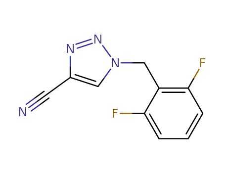 4-Cyano-1-(2,6-difluorobenzyl)-1H-1,2,3-triazole