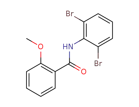 Molecular Structure of 1381869-40-4 (N-(2,6-dibromophenyl)-2-methoxybenzamide)