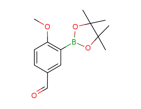 4-Methoxy-3-(tetramethyl-1,3,2-dioxaborolan-2-yl)benzaldehyde