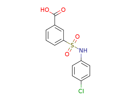 3-(N-(4-chlorophenyl)sulfamoyl)benzoic acid