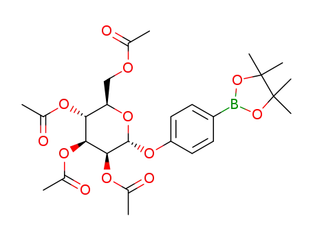 4-(4,4,5,5-tetramethyl-1,3,2-dioxaborolan-2-yl)phenyl 2,3,4,6-tetra-O-acetyl-α-D-mannopyranoside