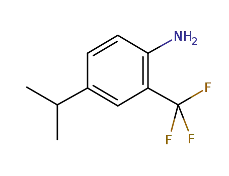 2- 아미노 -5- 이소 프로필 벤조 트리 플루오 라이드