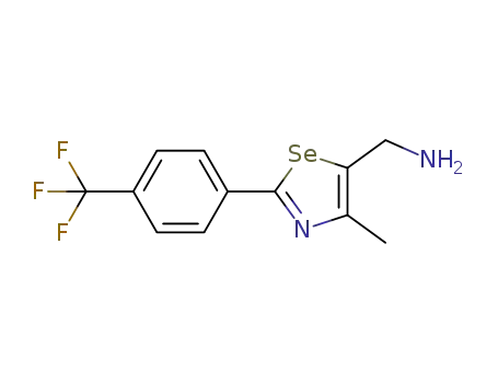 C<sub>12</sub>H<sub>11</sub>F<sub>3</sub>N<sub>2</sub>Se