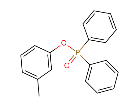 Molecular Structure of 21713-52-0 (3-methylphenyl diphenylphosphinate)