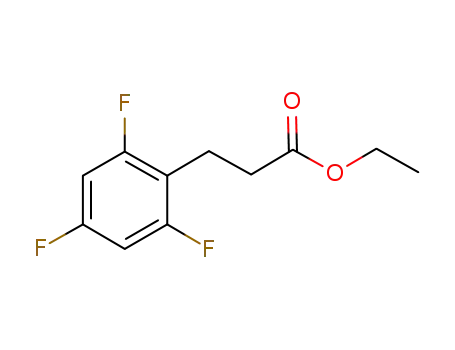 3-(2,4,6-트리플루오로-페닐)-프로피온산 에틸 에스테르