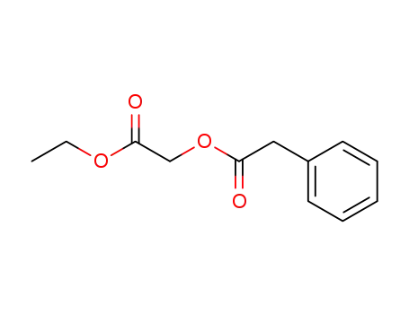 Molecular Structure of 91497-39-1 (ETHOXYCARBONYLMETHYL PHENYLACETATE)