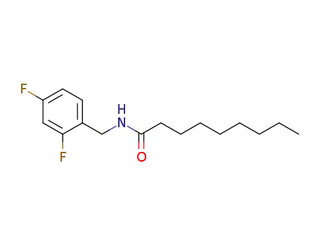 N-(2,4-difluorobenzyl)nonanamide