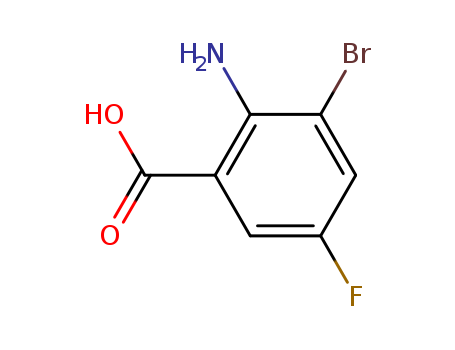 2-Amino-3-bromo-5-fluorobenzoicacid