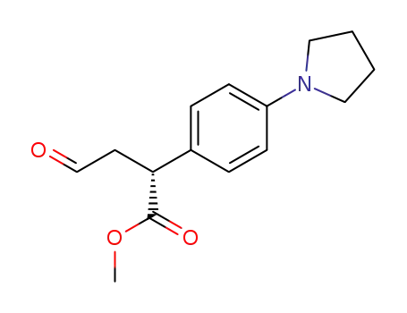 (R)-4-oxo-2-(4-pyrrolidin-1-yl-phenyl)-butyric acid methyl ester