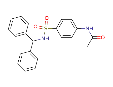 N-(diphenylmethyl)-4-(acetylamino)benzenesulfonamide