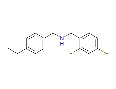 N-(2,4-difluorobenzyl)-N-(4-ethylbenzyl)amine