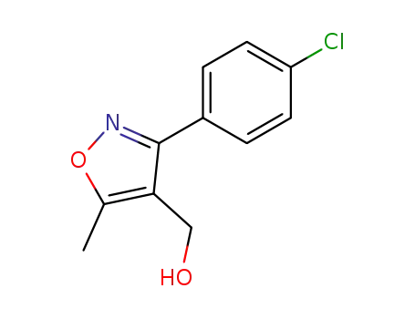 4-Isoxazolemethanol, 3-(4-chlorophenyl)-5-methyl-