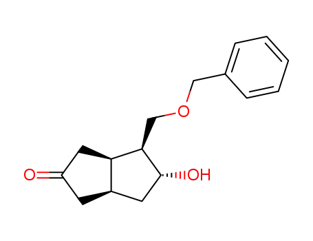 3α-hydroxy-7-oxo-2β-benzyloxymethylbicyclo<3.3.0>octane (β-isomer)