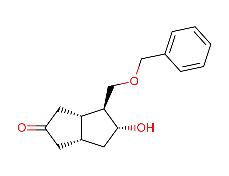 3α-hydroxy-7-oxo-2β-benzyloxymethylbicyclo<3.3.0>octane (α-isomer)