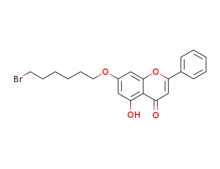 7-[(6-Bromohexyl)oxy]-5-hydroxy-2-phenyl-4H-1-benzopyran-4-one