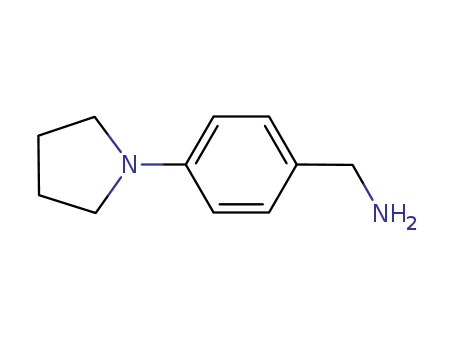 (4-(Pyrrolidin-1-yl)phenyl)methanamine 114365-04-7