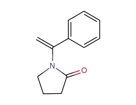 Molecular Structure of 66373-96-4 (2-Pyrrolidinone, 1-(1-phenylethenyl)-)