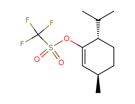 1-(((trifluoromethyl)sulfonyl)oxy)-3(R)-methyl-6(S)-isopropylcyclohexene