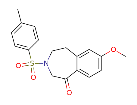 7-methoxy-3-(4-methylphenylsulfonyl)-2,3,4,5-tetrahydro-3-benzazepin-1-one