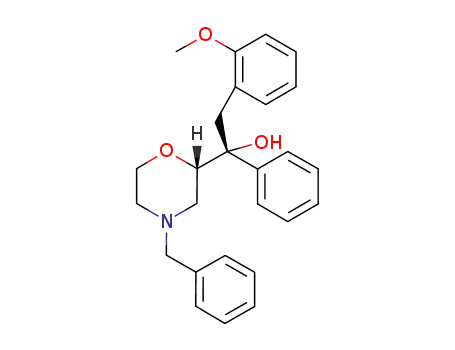 (S,R)-1-(4-benzyl-morpholin-2-yl)-2-(2-methoxy-phenyl)-1-phenyl-ethanol
