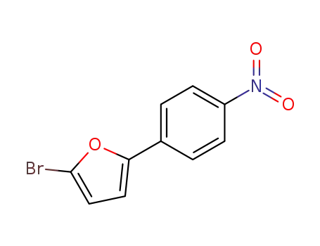 Molecular Structure of 73226-77-4 (2-bromo-5-(4-nitrophenyl)furan)