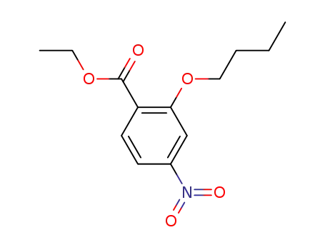 2-butoxy-4-nitro-benzoic acid ethyl ester