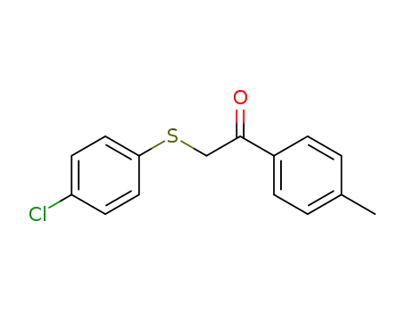 2-(4-Chlorophenylthio)-1-(4-methylphenyl)ethanone