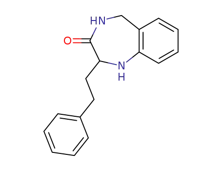 3H-1,4-Benzodiazepin-3-one, 1,2,4,5-tetrahydro-2-(2-phenylethyl)-