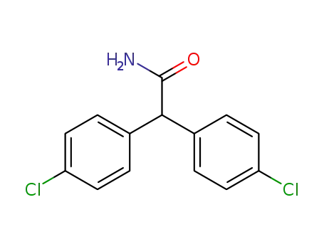 Molecular Structure of 52234-91-0 (2,2-bis(4-chlorophenyl)acetamide)