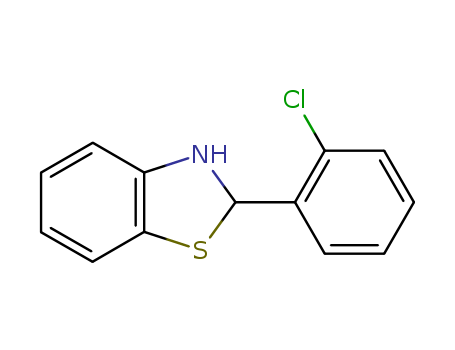 2-(2-chlorophenyl)-2,3-dihydrobenzothiazole cas  13945-01-2