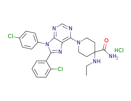 Molecular Structure of 686347-12-6 (CP 945598 hydrochloride)