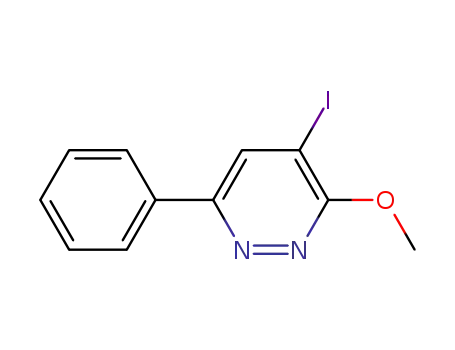 4-iodo-3-methoxy-6-phenyl-pyridazine