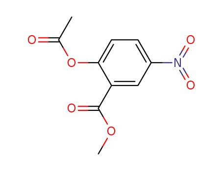 Benzoic acid, 2-(acetyloxy)-5-nitro-, methyl ester