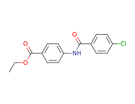 Benzoic acid,4-[(4-chlorobenzoyl)amino]-, ethyl ester