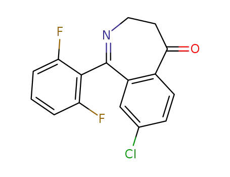 (E)-8-chloro-1-(2,6-difluorophenyl)-3,4-dihydrobenzo[c]azepin-5-one