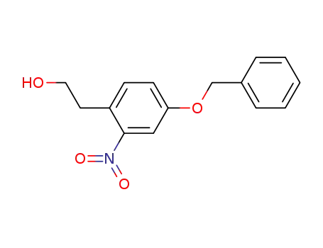 Molecular Structure of 413577-21-6 (2-(4-benzyloxy-2-nitrophenyl)ethanol)