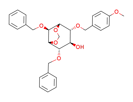 myo-Inositol, 4-O-(4-methoxyphenyl)methyl-1,3-O-methylene-2,6-bis-O-(phenylmethyl)-