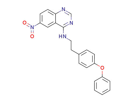 6-니트로-4-(4-페녹시페닐에틸아미노)퀴나졸린