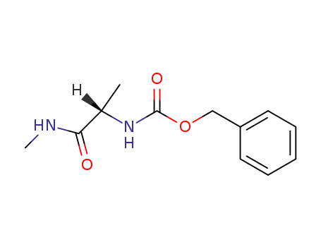 Molecular Structure of 33628-84-1 (Methyl Z-L-AlaninaMide)