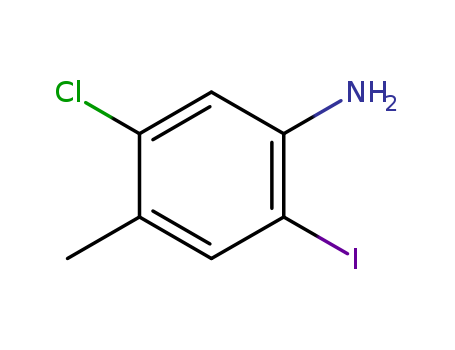 Benzenamine, 5-chloro-2-iodo-4-methyl-
