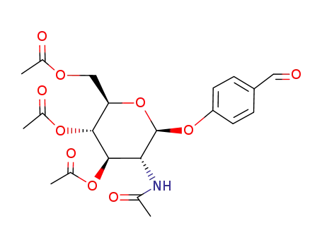 4'-FORMYLPHENYL 2-ACETAMIDO-3,4,6-TRI-O-ACETYL-2-DEOXY-BETA-D-GLUCOPYRANOSIDE