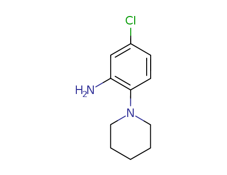 5-Chloro-2-piperidin-1-yl-phenylamine
