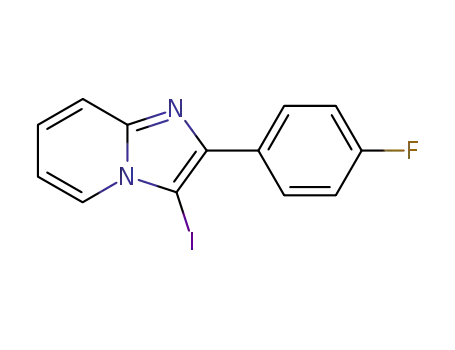 3-iodo-2-(4-fluorophenyl)imidazo[1,2-a]pyridine
