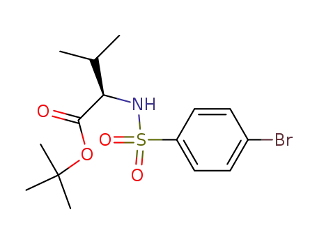 D-Valine, N-[(4-bromophenyl)sulfonyl]-, 1,1-dimethylethyl ester