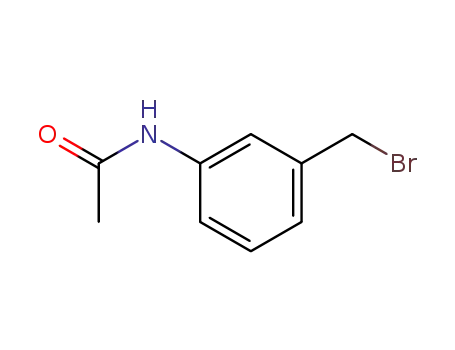 Molecular Structure of 90914-80-0 (N-(3-(bromomethyl)phenyl)acetamide)