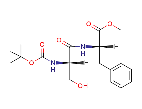 L-Phenylalanine, N-[(1,1-dimethylethoxy)carbonyl]-L-seryl-, methyl ester