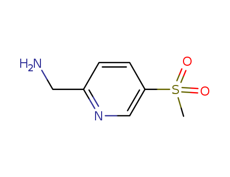 (5-(methylsulfonyl)pyridin-2-yl)methanamine