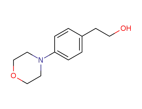 Molecular Structure of 105004-54-4 (2-(4-morpholinophenyl)ethanol)