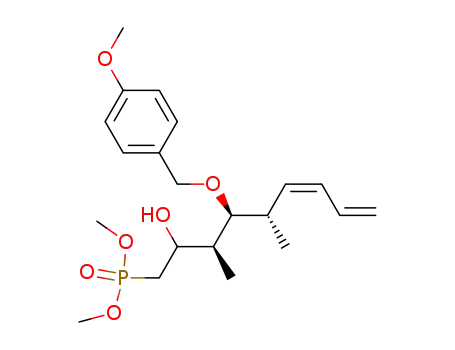 [(Z)-(3S,4S,5S)-2-Hydroxy-4-(4-methoxy-benzyloxy)-3,5-dimethyl-nona-6,8-dienyl]-phosphonic acid dimethyl ester