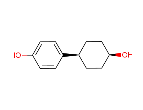 Molecular Structure of 370860-74-5 (4-(cis-4-Hydroxycyclohexyl)phenol)